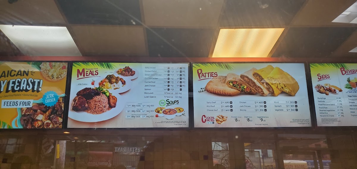 Golden Krust Caribbean Restaurant Menu-1